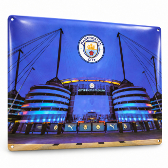 Manchester City cedule na zeď Large Stadium