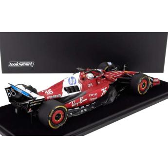Model LookSmart Scuderia Ferrari SF-25 Ch. Leclerc 2nd Monaco GP 2025 1:18