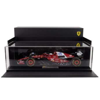 Model LookSmart Scuderia Ferrari SF-25 Ch. Leclerc 2nd Monaco GP 2025 1:18