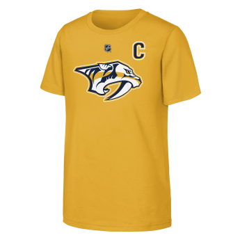 Nashville Predators dětské tričko Roman Josi #59 NHL Flat Captains Name & Number Short Sleeve Cotton