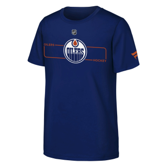 Edmonton Oilers dětské tričko NHL Authentic Pro Rink Short Sleeve Cotton
