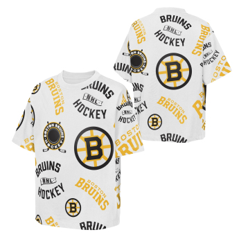 Boston Bruins dětské tričko NHL Unstoppable All Over Print Short Sleeve Elevated