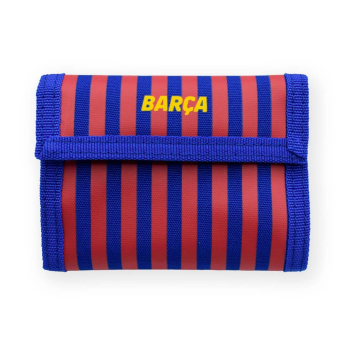 FC Barcelona peněženka Velcro Azul