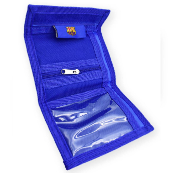 FC Barcelona peněženka Velcro Azul