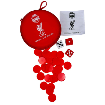 FC Liverpool stolní hra kostky Pocket Dice Game