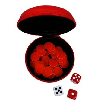 FC Liverpool stolní hra kostky Pocket Dice Game