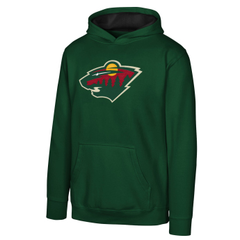 Minnesota Wild dětská mikina s kapucí Prime Po Flc Hood - Home
