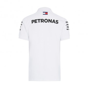 Mercedes AMG Petronas pánské polo tričko white F1 Team 2018