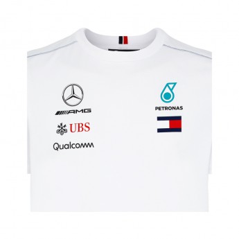 Mercedes AMG Petronas pánské tričko white F1 Team 2018