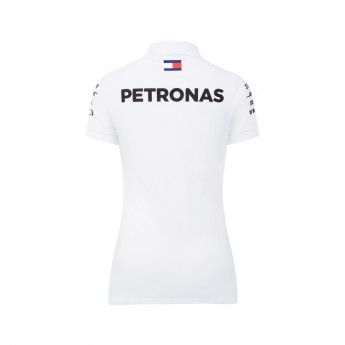 Mercedes AMG Petronas dámské polo tričko white F1 Team 2018