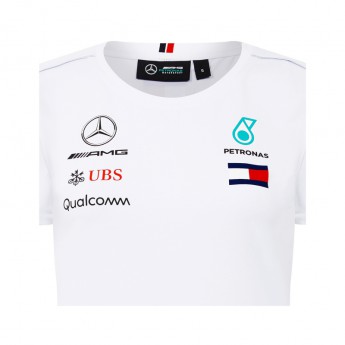 Mercedes AMG Petronas dámské tričko white F1 Team 2018