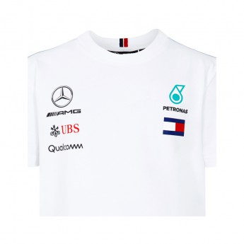 Mercedes AMG Petronas dětské tričko white F1 Team 2018