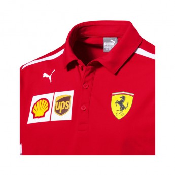 Puma Ferrari pánské polo tričko red F1 Team 2018