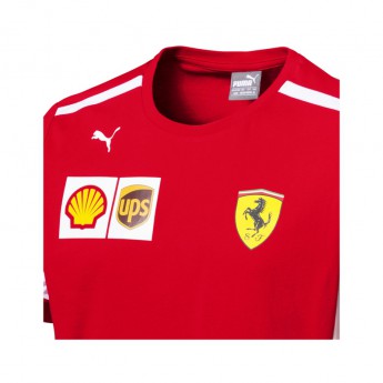 Puma Ferrari pánské tričko Sebastian Vettel red F1 Team 2018