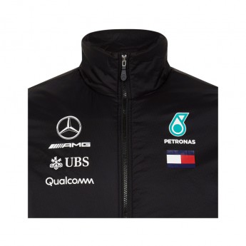 Mercedes AMG Petronas pánská bunda black Padded F1 Team 2018