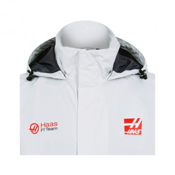 Haas F1 Team pánská bunda Rain grey 2018