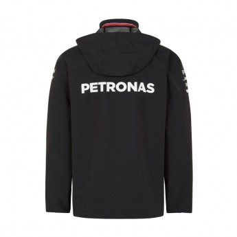 Mercedes AMG Petronas pánská bunda s kapucí black Rain F1 Team 2018