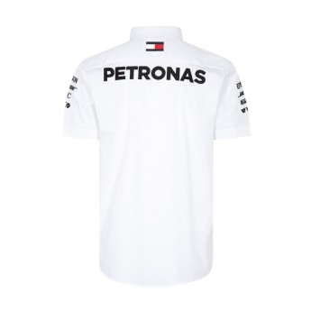 Mercedes AMG Petronas pánská košile white F1 Team 2018