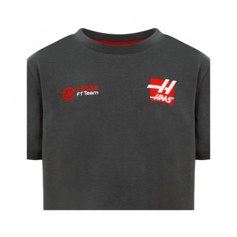 Haas F1 dětské tričko grey F1 Team 2018