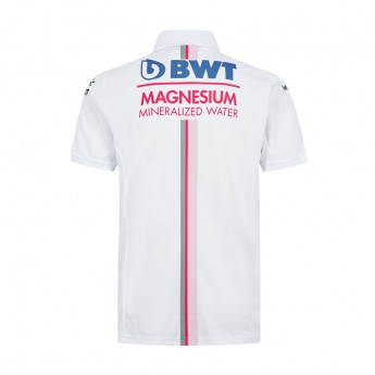 Force India pánské polo tričko white Sahara F1 Team 2018