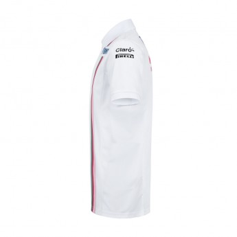 Force India pánské polo tričko white Sahara F1 Team 2018