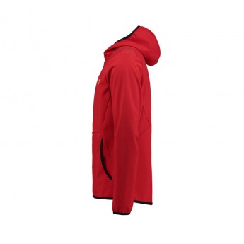 Ferrari pánská bunda s kapucí softshell SF red F1 Team 2018