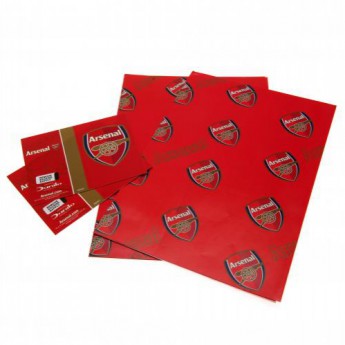 FC Arsenal balící papír 2 pcs Gift Wrap