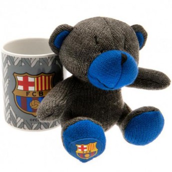 FC Barcelona set hrníček a plyšový medvěd Mug and Bear Set