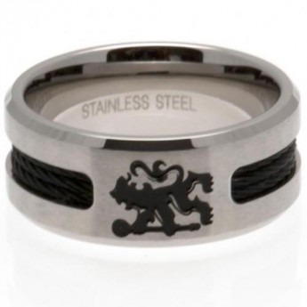 FC Chelsea prsten Black Inlay Medium