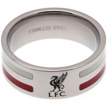 FC Liverpool prsten Colour Stripe Ring Small