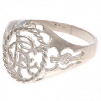 FC Rangers prsten Sterling Silver Ring Medium