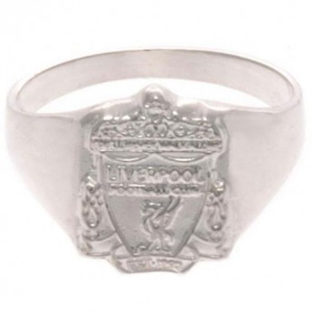 FC Liverpool prsten Sterling Silver Ring Medium