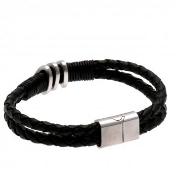 FC Rangers kožený náramek Leather Bracelet
