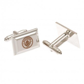 Manchester City manžetové knoflíčky Silver Plated Cufflinks