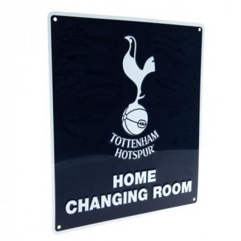 Tottenham Hotspur kovová značka Home Changing Room Sign