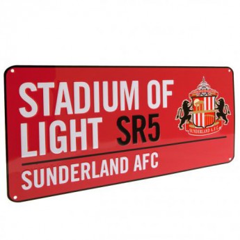 Sunderland kovová značka Street Sign RD