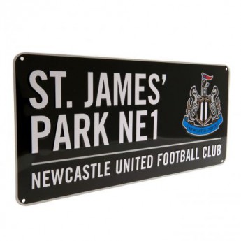 Newcastle United cedule na zeď Street Sign BK