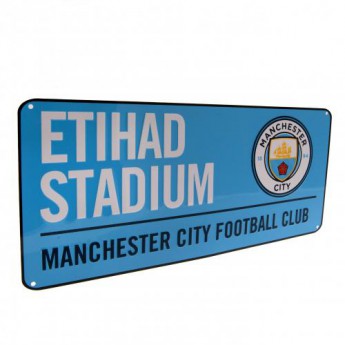 Manchester City cedule na zeď Street Sign BL