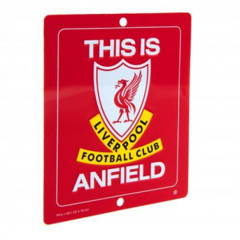 FC Liverpool cedule na okno Window Sign SQ