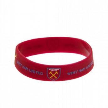 West Ham United silikonový náramek Silicone Wristband