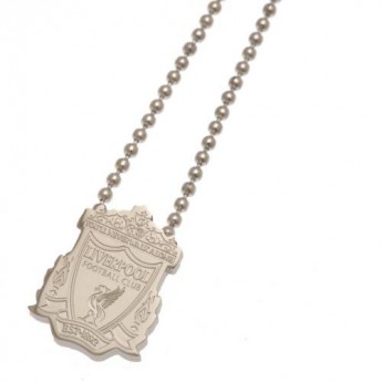 FC Liverpool řetízek na krk s přívěškem Stainless Steel Pendant & Chain