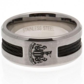 Newcastle United prsten Black Inlay Large