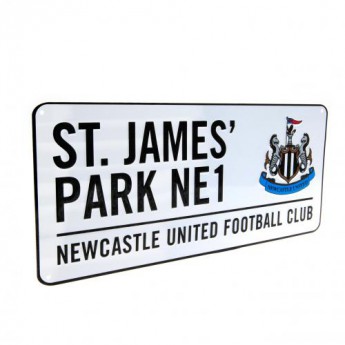 Newcastle United cedule na zeď Street Sign