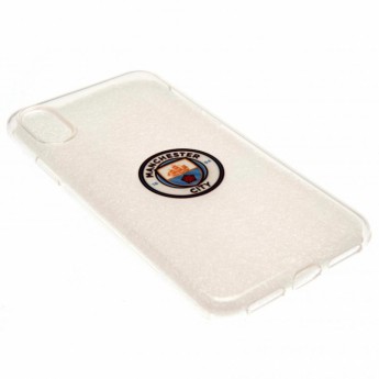 Manchester City Pouzdro na mobil iPhone X TPU Case