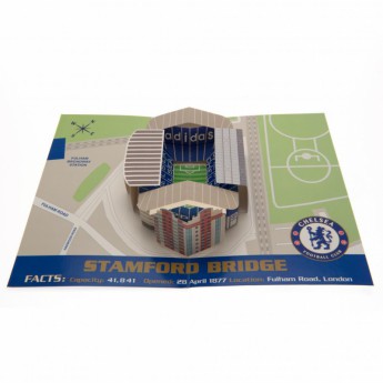 FC Chelsea narozeninové přání Pop-Up Birthday Card