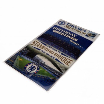 FC Chelsea narozeninové přání Pop-Up Birthday Card