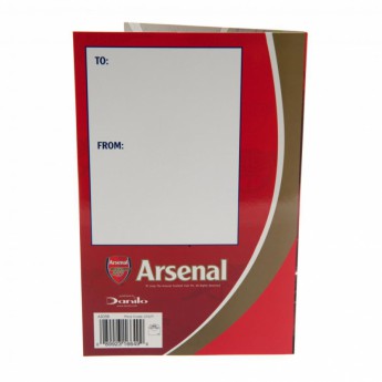 FC Arsenal narozeninové přání Pop-Up Birthday Card