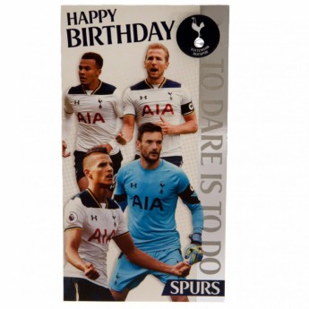 Tottenham Hotspur narozeninové přání Birthday Card Players