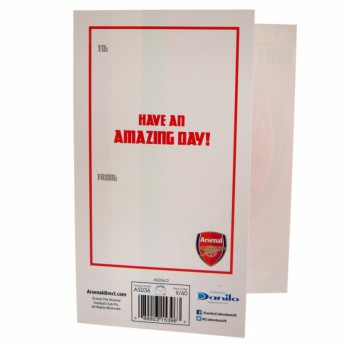 FC Arsenal narozeninové přání Birthday Card