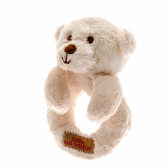 FC Liverpool plyšové chrastítko Baby Rattle Hugs